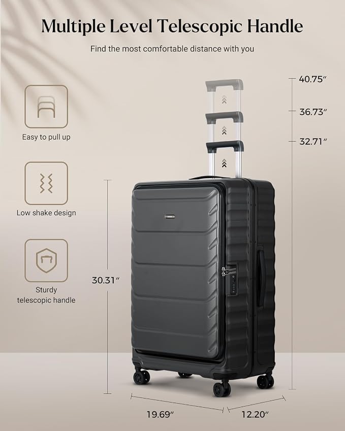 Checked Luggage, 28 Inch Luggage - Image 9