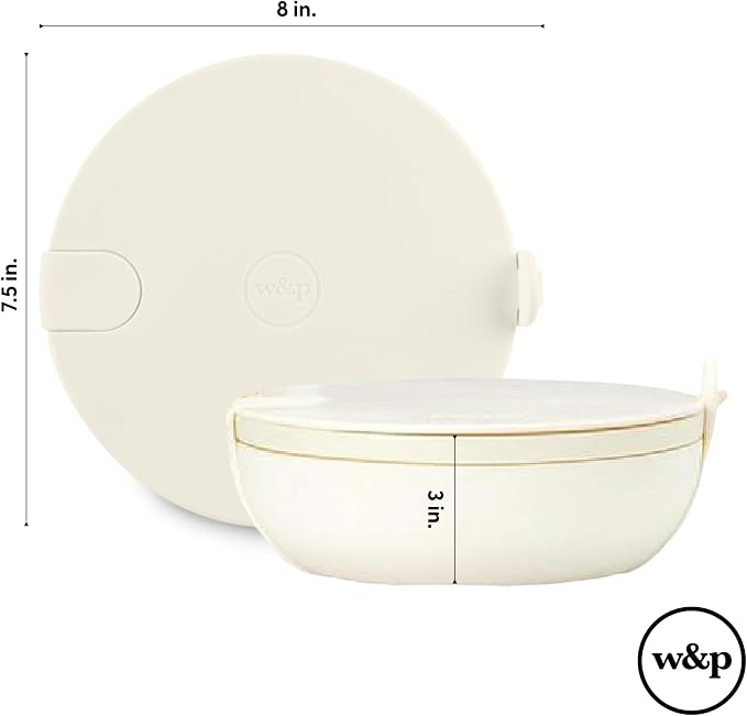 W&P Porter Ceramic Bowl Lunch Container w/ Protective Non-slip Exterior - Image 7