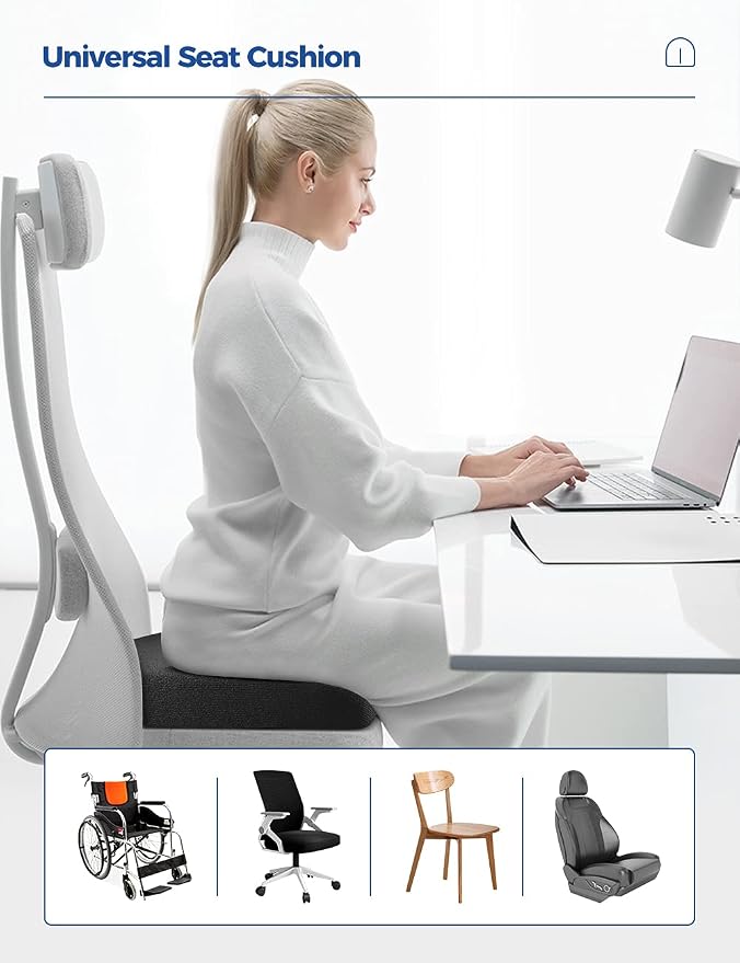 Tsumbay Seat Cushion for Office Soft Memory Foam Seat Cushion - Image 7