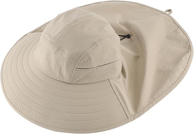 Home Prefer UPF 80+ Sun Hat for Men Women Wide Brim Sun Hat - Image 5