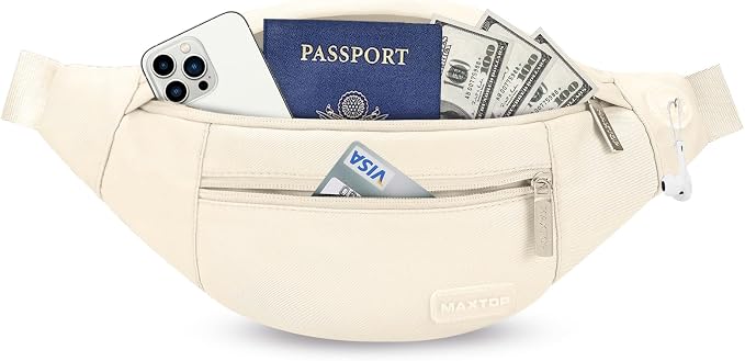 MAXTOP Large Crossbody Fanny Pack by MAXTOP