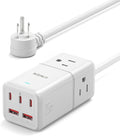 NENJI 75W GaN USB-C Super Fast Charging Station, 8-in-1 Power Strip by Unknown
