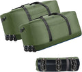 Finnhomy 120L Foldable Rolling Duffel Bag by Finnhomy
