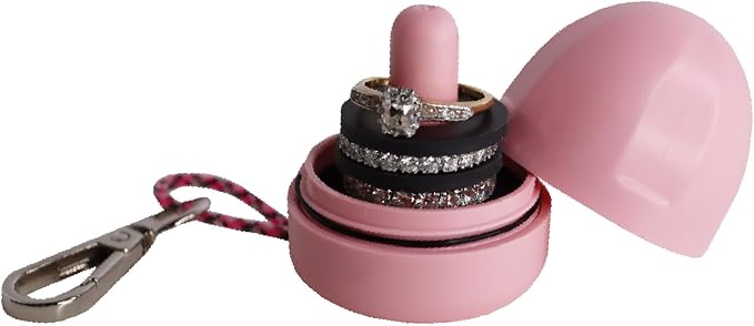 Ring Holder Keychain, Jewelry Organizer and Storage, Portable Waterproof Ring by RINGTHING