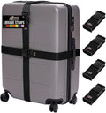 GORILLA GRIP Heavy Duty 4 Pack Adjustable Luggage Straps by GorillaGrip
