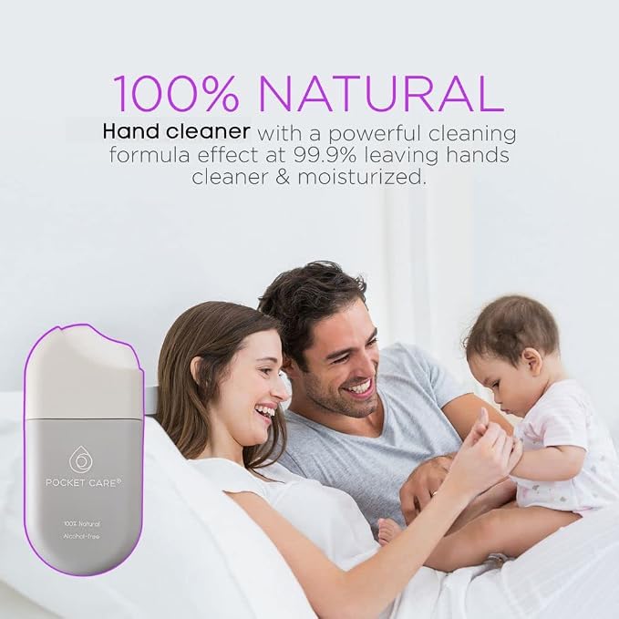 POCKET CARE | 2 Pack Verbena Scented Hand sanitizer Spray 15 ml - Image 6