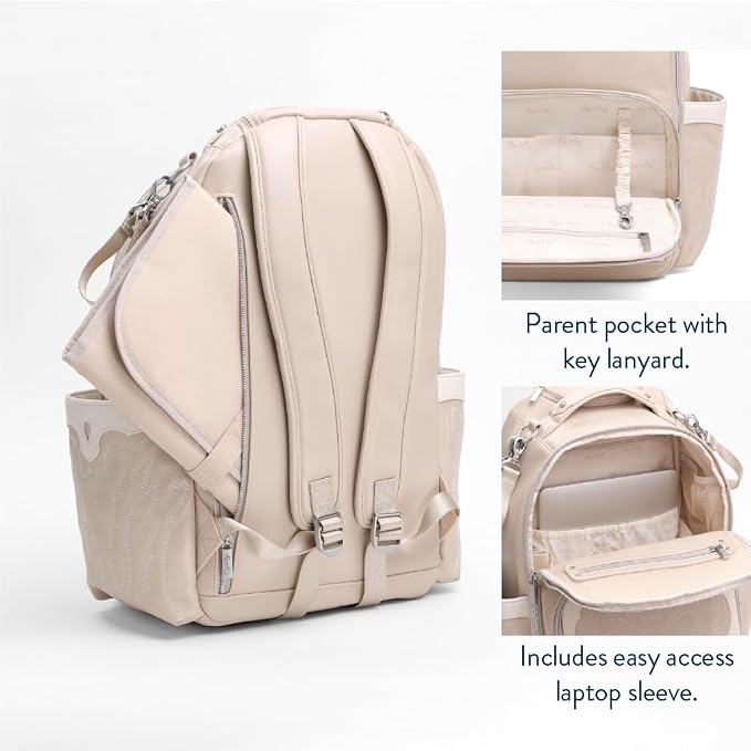 Itzy Ritzy Diaper Bag Backpack – Large Capacity Boss Plus Baby Backpack Diaper - Image 7