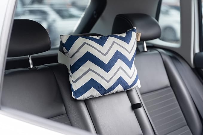 Outdoor Pillows for Lounge Chair Head Resting, Small Square Decotative Pillow - Image 3
