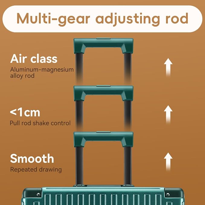 ROAMING Zipperless Luggage 26 Inch - Image 7