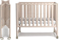 EvoNook 6-in-1 Convertible Mini Crib, 100% New Zealand Wood, 4 Adjustable by MAMAZING