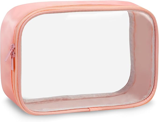 Moyad TSA Approved Clear Toiletry Bag, 1 Pack Quart Size 3-1-1 Liquids Pouch by Moyad