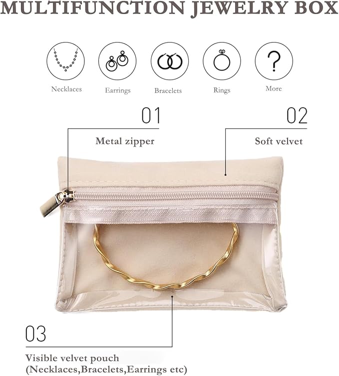 Travel Jewelry Organizer, for Earrings - Image 3