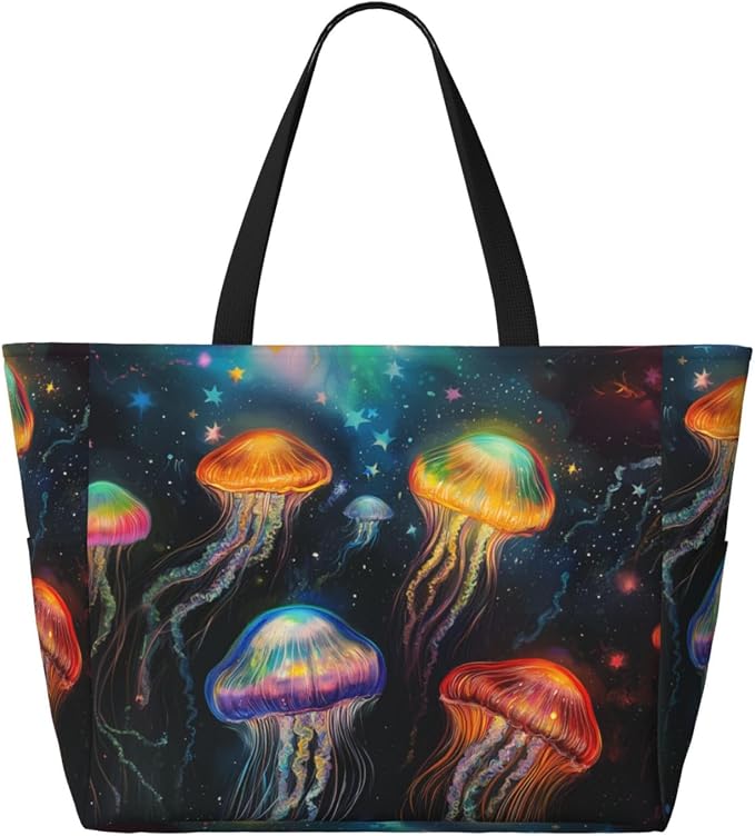 Beach Bag for Women Beach Tote Bag Waterproof Sandproof Large Bags - Image 2