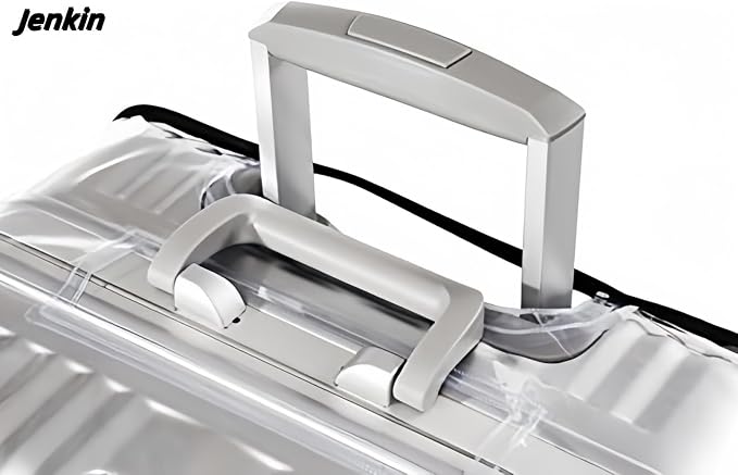 JenKin Luggage Protector Suitcase Cover PVC Waterproof Travel Suitcase Fits - Image 6