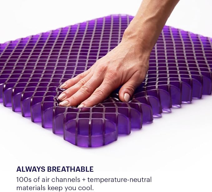 Purple Simply Seat Cushion | Pressure Reducing Grid Designed - Image 6