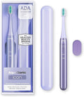 Aquasonic Icon ADA-Accepted Rechargeable Toothbrush | Magnetic Holder & Slim by AquaSonic