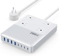 12-in-1 Charging Station USB C Power Strip by Kioson