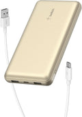 Belkin Portable Charger, USB-C Power Bank 20000 mAh w/ 2xUSB-A Ports, 15W by Belkin