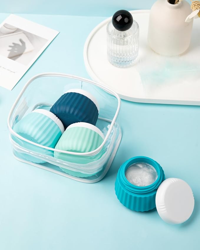 Travel Containers for Toiletries 4 Pack, TSA Approved Travel Size Toiletries - Image 6