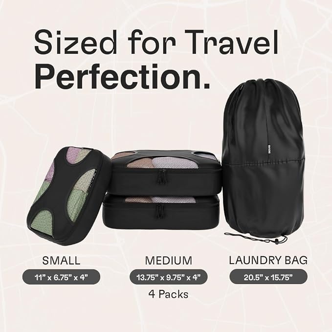 Shacke 6 Set Packing Cubes for Travel - Image 3