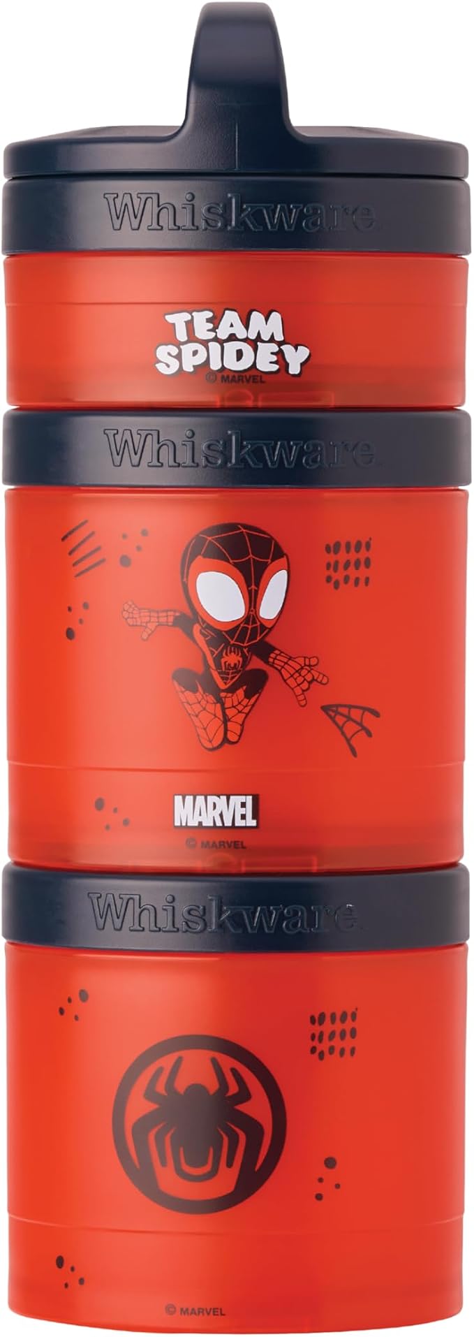 Whiskware Spider-Man Team Spidey Stackable Snack Containers by Whiskware