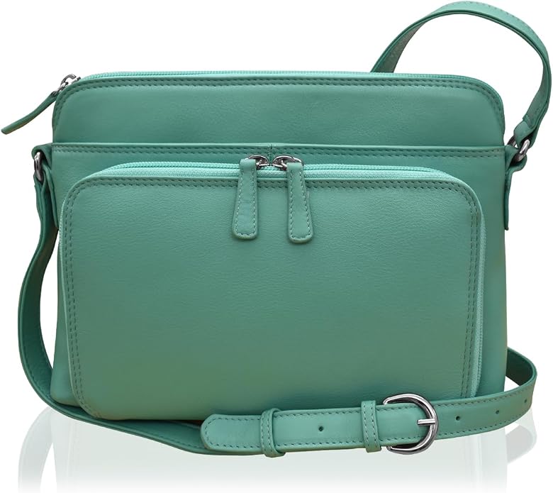 ili New York Genuine Leather Crossbody Bags by iliNewYork