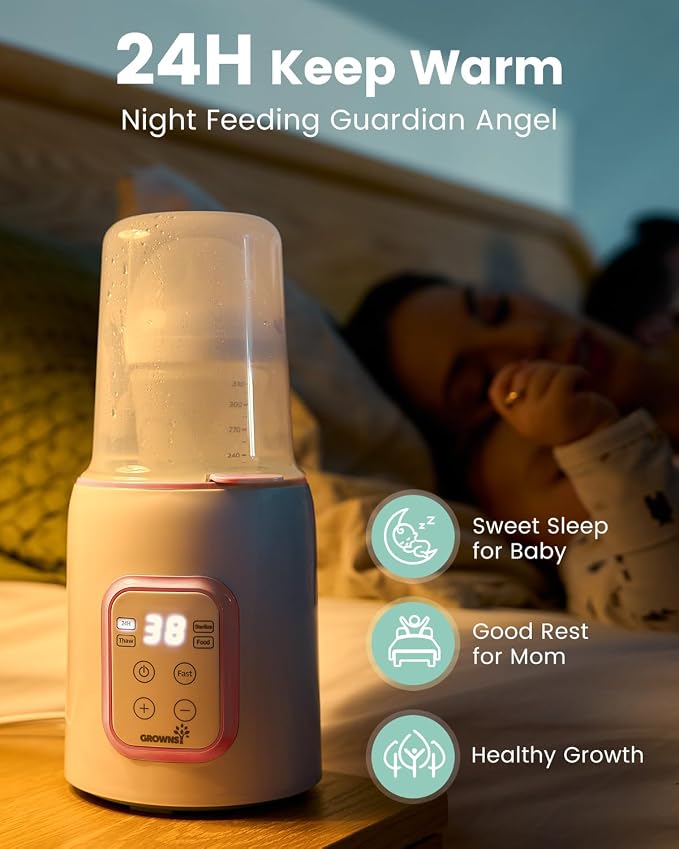 GROWNSY Bottle Warmer, Fast Baby Bottle Warmer - Image 4