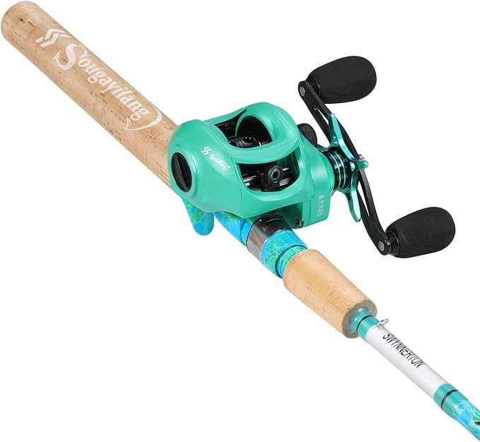 Sougayilang Fishing Rod and Reel Combo, 2-Piece 5-Foot 6-Inch Graphite & - Image 3