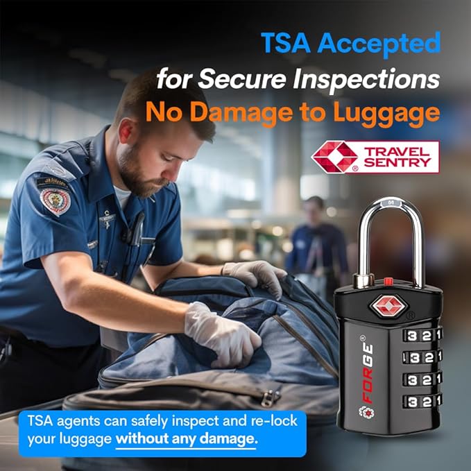 Forge TSA Approved Luggage Locks - Image 2