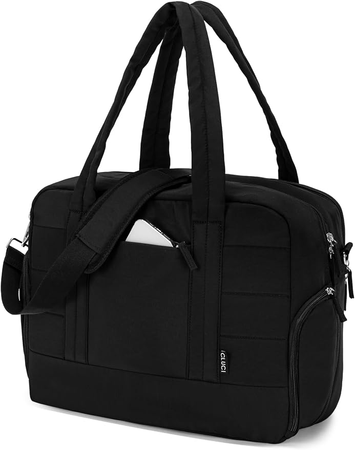 CLUCI Duffle Bag for Business Travel, Weekender Puffer Carry On by CLUCI