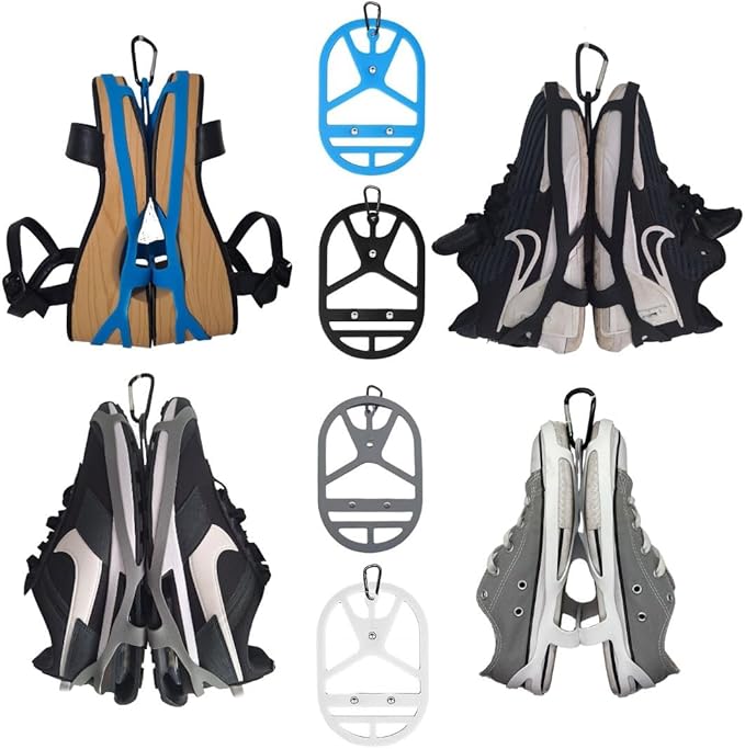 Shoe Holster For Backpack with Clip Hanger. Footwear Holder with Clip for - Image 2