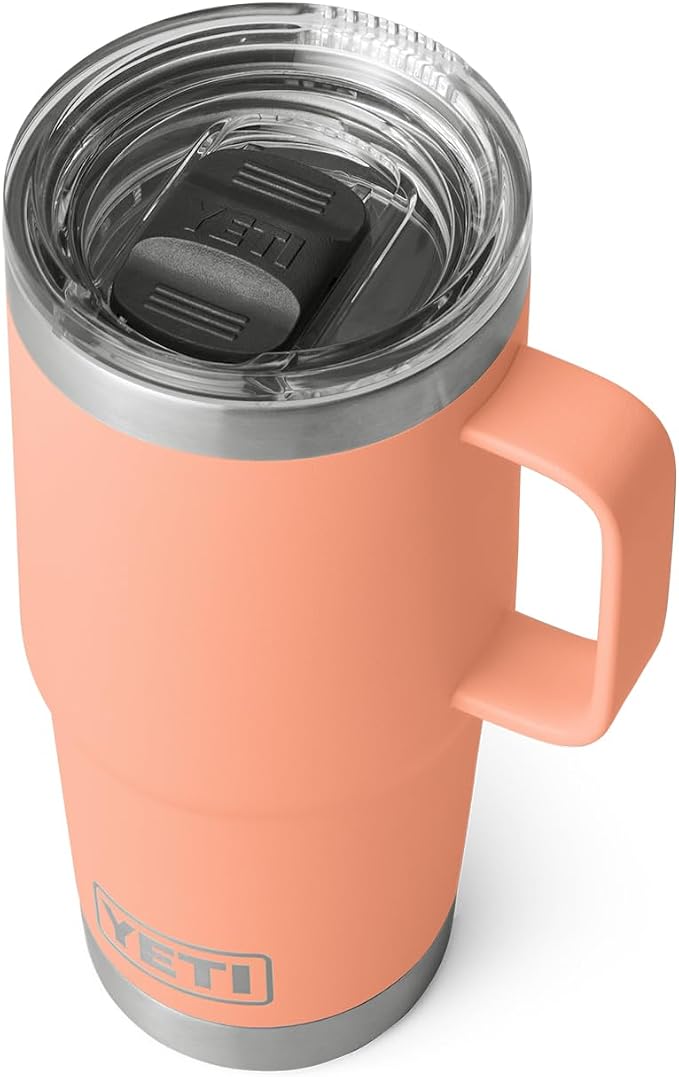 YETI Rambler 20 oz Travel Mug, Stainless Steel, Vacuum Insulated by YETI