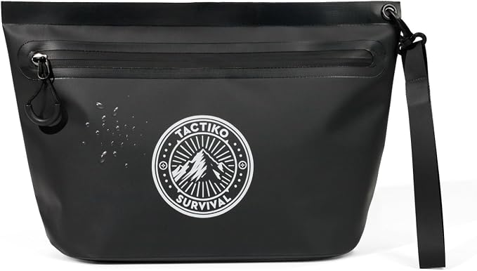 Tactiko Heavy-Duty Splash Water Resistant Zipper Pouches - 2L Hold-All by TactikoSurvival