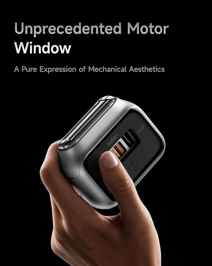 Laifen P3 Pro 3-Blade Electric Shaver, Dual Linear High-Speed Motors 12 - Image 5