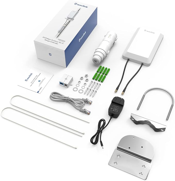 WAVLINK N300 Outdoor Long Range Weatherproof WiFi Extender/Wireless Access Point - Image 7