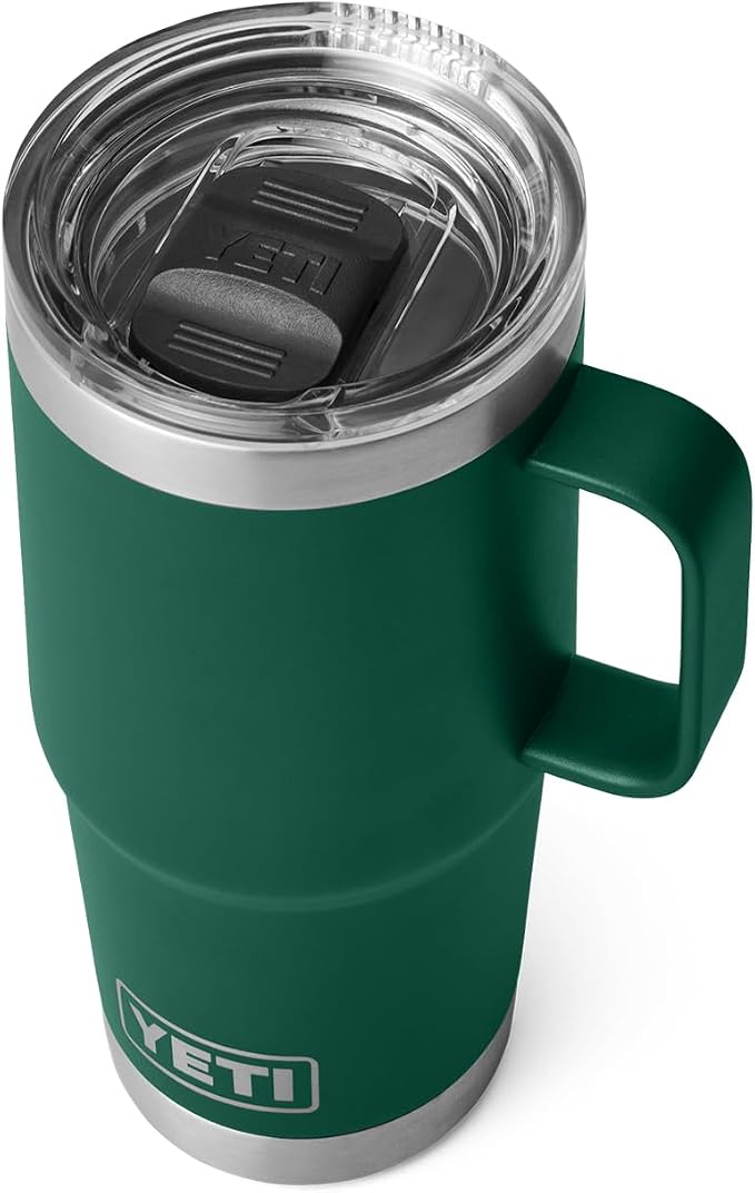 YETI Rambler 20 oz Travel Mug, Stainless Steel, Vacuum Insulated by YETI