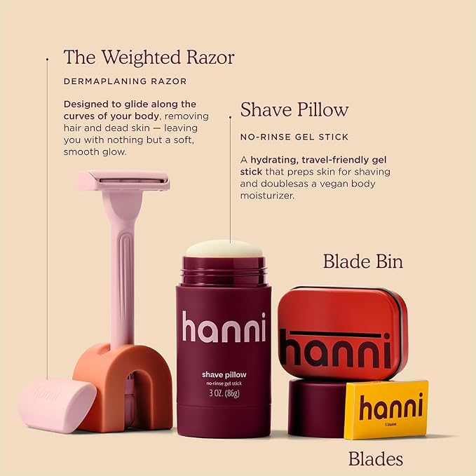 HANNI Shave Starter Set, Saftey Razor - Image 3