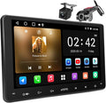 Double-DIN Car Stereo 9 Inch Android Car Radio, Wireless CarPlay&Android Auto by ATOTOZONE
