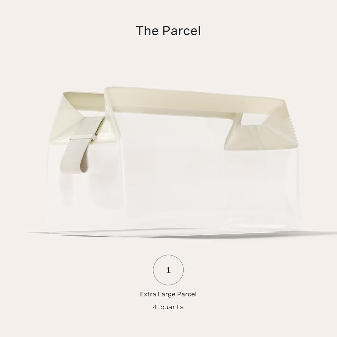 Cadence Parcel - Clear Kit - Durable and Leak-Resistant Travel Toiletry Kit - - Image 2