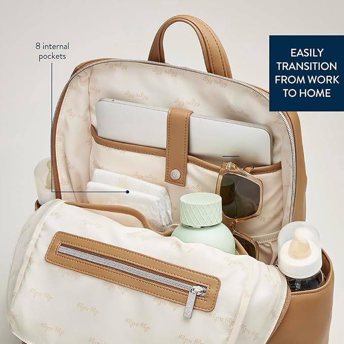 Itzy Ritzy Eras Diaper Bag Backpack – Large Capacity Backpack Diaper Bag - Image 5