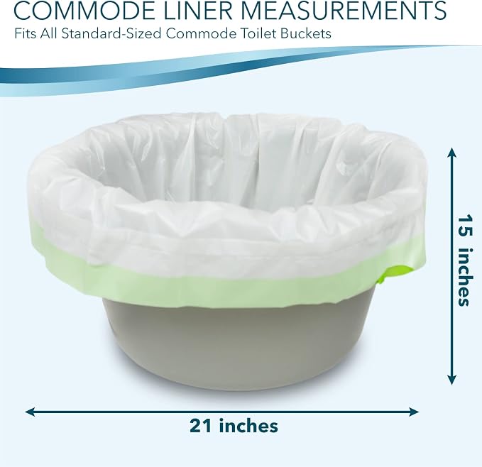Disposable Bedside Commode Liners - Image 4