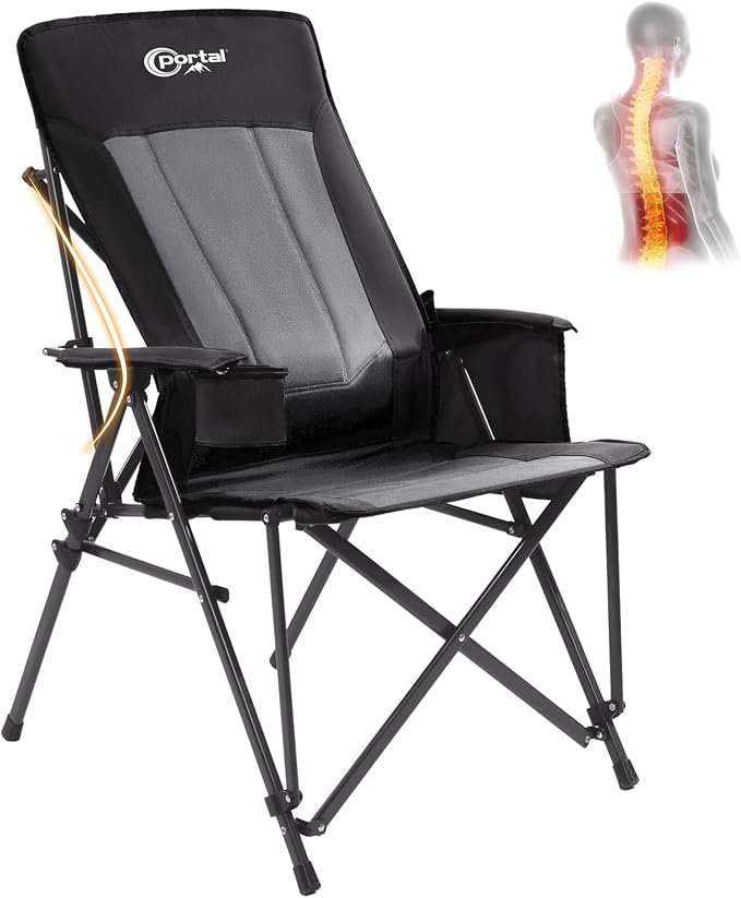 Portal Camping Chair with Lumbar Support by PORTAL