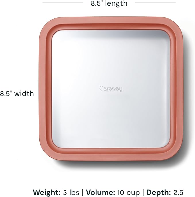 Caraway Glass Food Storage, 10 Cup Glass Container - Image 3