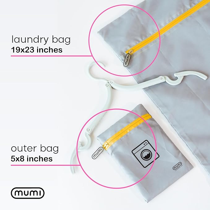MUMI Travel Laundry Bag – Mesh Laundry Bags - Image 5