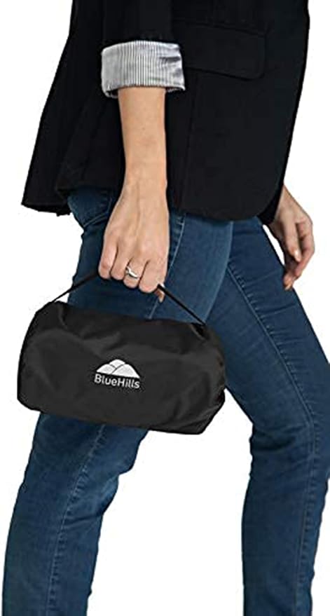 BlueHills Ultra Compact Travel Blanket Pillow in Portable Bag Case - Image 8