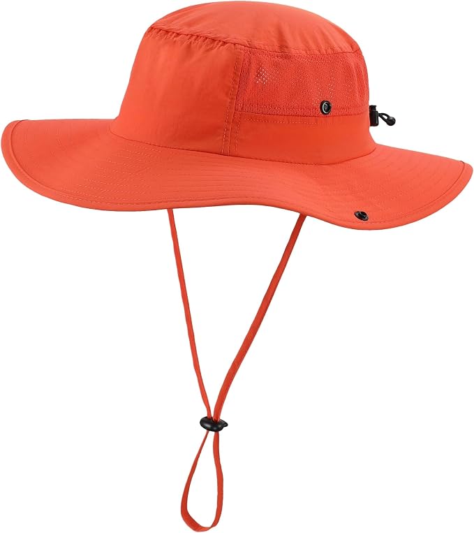 Home Prefer UPF50+ Mens Sun Hat Wide Brim Womens UV Protection Beach Bucket Hat by HomePreferHatsCaps