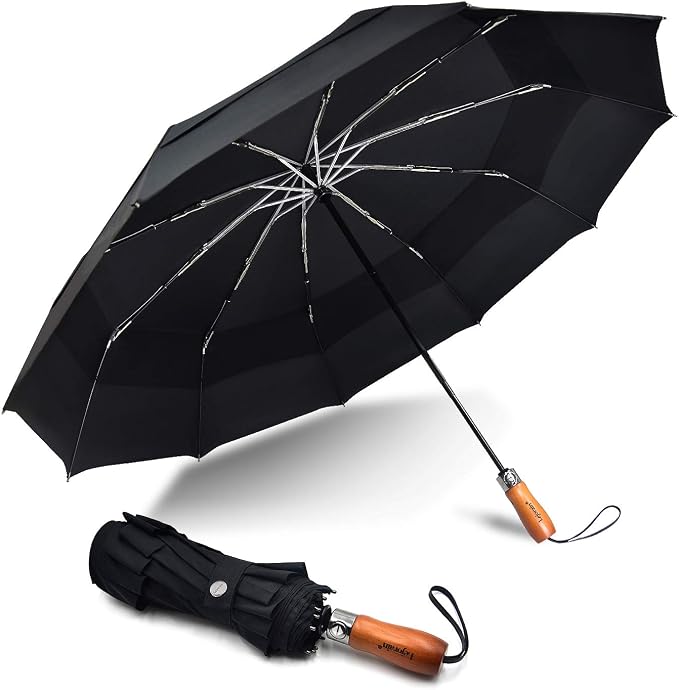 Lejorain Large Folding Golf Umbrella by Lejorain
