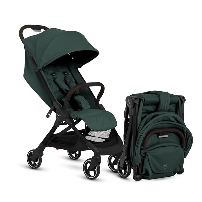 Silver Cross Clic Compact Stroller – Lightweight Travel Stroller by SilverCross