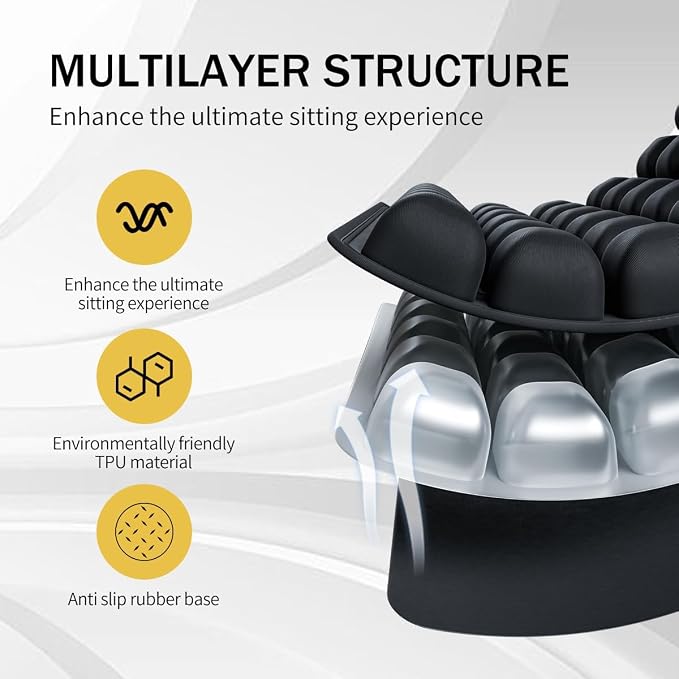 Travel Cushion Airplane Seat, Inflatable Seat Cushion, Travel Seat Cushions - Image 4