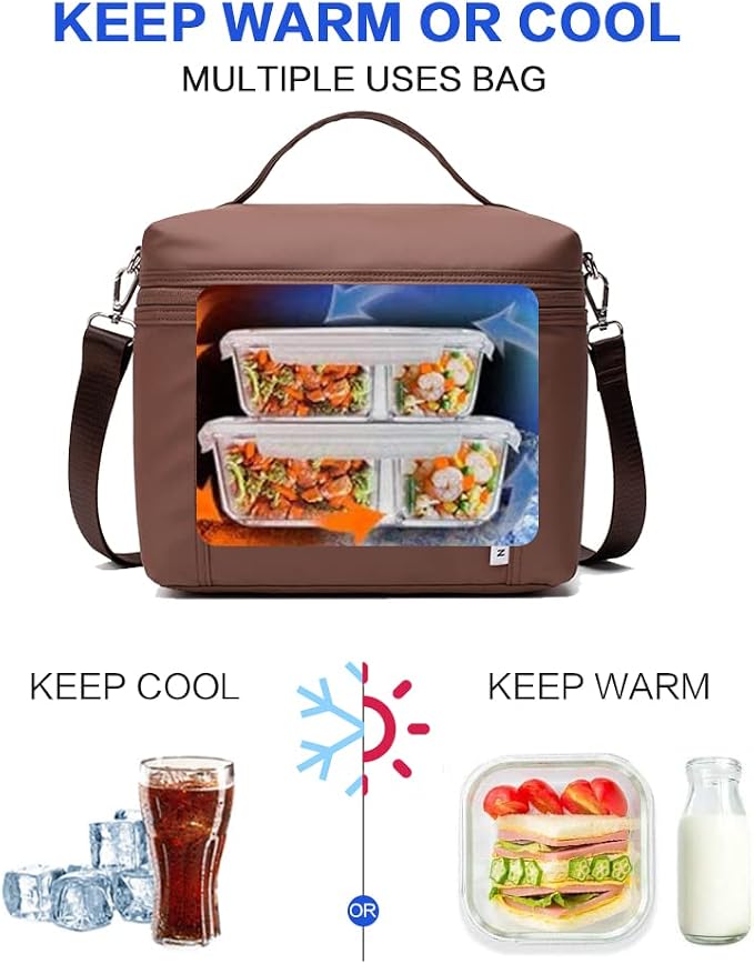 NOL Natural Organic Lifestyle Small Insulated Lunch Bags - Image 4